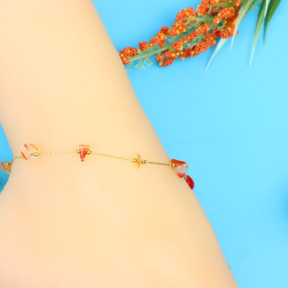 Elegant Handmade Anklet – Perfect for Women & Girls | Ideal Gift Option, DYC1820 - Picture 7 of 8